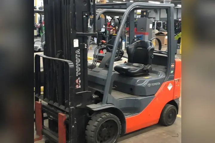 Used Toyota forklift